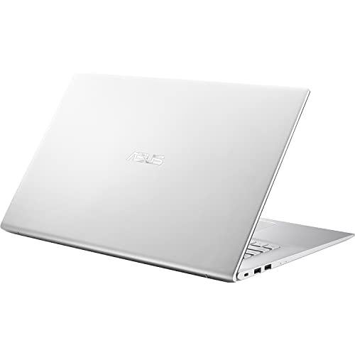 ASUS Newest VivoBook 17.3" HD+ Thin and Light Laptop, Intel Core i5-1035G1 Processor, HD Webcam, HDMI, Wi-Fi 5, Bluetooth, Transparent Silver, Windows 11 (20GB RAM | 1TB SDD)