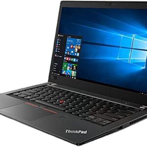 Lenovo ThinkPad T480s 14 FHD Laptop - Intel Core i5-8350U, 8GB RAM, 256GB SSD, Webcam, Bluetooth, Windows 10 Pro (Renewed)