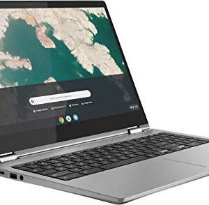 Lenovo C340 2-in-1 (81T9000VUS) Chromebook, 15.6" FHD Touch Display, Intel Core i3-8130U Upto 3.4GHz, 4GB RAM, 64GB eMMC, Wi-Fi, Bluetooth, Chrome OS