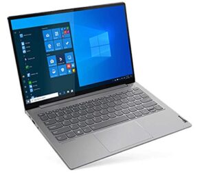 lenovo thinkbook 13s business notebook with 13.3″ wqxga (2560×1600) display, 11th gen i7-1165g7 processor, 16gb ddr4, 512gb ssd, thunderbolt 4, wifi 6, backlit keyboard, intel evo, and windows 10 pro