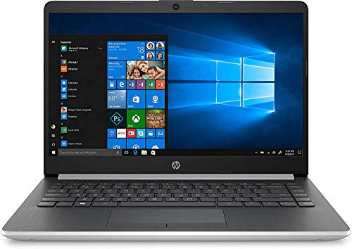 HP 14 (14-dk0002dx) Laptop, 14 HD Display, AMD A9-9425 Upto 3.7GHz, 4GB RAM, 128GB NVMe SSD, HDMI, Card Reader, Wi-Fi, Bluetooth, Windows 10 Home S (Renewed)