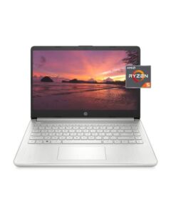 hp 14 laptop, amd ryzen 5 5500u, 8 gb ram, 256 gb ssd storage, 14-inch full hd display, windows 11 home, thin & portable, micro-edge & anti-glare screen, long battery life (14-fq1025nr) (renewed)