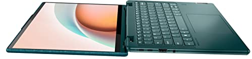 Lenovo Yoga 6 13 2-in-1 Laptop I 13.3" WUXGA IPS 100% sRGB Touchscreen I AMD 6-Core Ryzen 5 5500U (>i7-10510U) I 8GB DDR4 512GB SSD I Backlit Fingerprint HDMI Win11 Pro Dark Teal + 32GB MicroSD Card