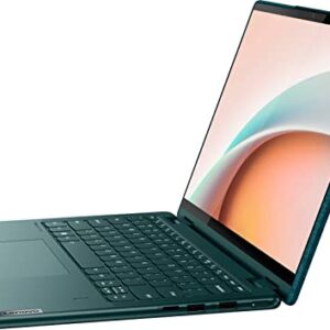 Lenovo Yoga 6 13 2-in-1 Laptop I 13.3" WUXGA IPS 100% sRGB Touchscreen I AMD 6-Core Ryzen 5 5500U (>i7-10510U) I 8GB DDR4 512GB SSD I Backlit Fingerprint HDMI Win11 Pro Dark Teal + 32GB MicroSD Card