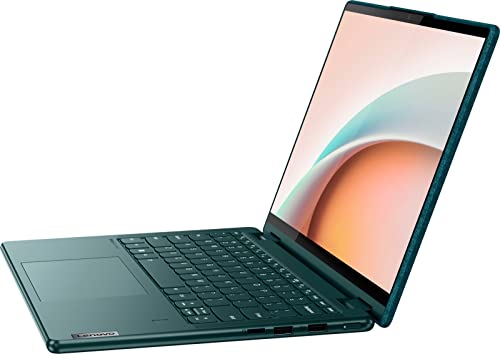 Lenovo Yoga 6 13 2-in-1 Laptop I 13.3" WUXGA IPS 100% sRGB Touchscreen I AMD 6-Core Ryzen 5 5500U (>i7-10510U) I 8GB DDR4 512GB SSD I Backlit Fingerprint HDMI Win11 Pro Dark Teal + 32GB MicroSD Card