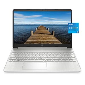 HP 15 Laptop, 11th Gen Intel Core i5-1135G7 Processor, 8 GB RAM, 256 GB SSD Storage, 15.6 Full HD IPS Display, Windows 10 Home, HP Fast Charge, Lightweight Design (15-dy2021nr, 2020) (Renewed)