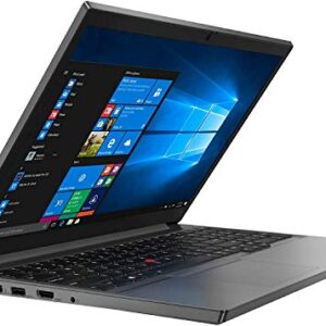 Lenovo ThinkPad E15 Home and Business Laptop (Intel i7-10510U 4-Core, 32GB RAM, 1TB PCIe SSD, Intel UHD Graphics, 15.6" Full HD (1920x1080), Fingerprint, WiFi, Bluetooth, Win 10 Pro) with USB Hub