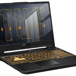 ASUS TUF A15 15.6" 144Hz Full HD Gaming Laptop (AMD Ryzen 9 5900HX 8-Core, 32GB RAM, 1TB PCIe SSD, GeForce RTX 3060, RGB Backlit KYB, WiFi 6, Bluetooth 5.2, Win 11 Home) with Hub