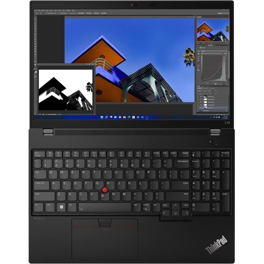 Lenovo ThinkPad L15 Gen 3 21C7000XUS 15.6" Touchscreen Notebook - Full HD - 1920 x 1080 - AMD Ryzen 5 PRO 5675U Hexa-core (6 Core) 2.30 GHz - 16 GB Total RAM - 512 GB SSD - Thunder Black - AMD Ch