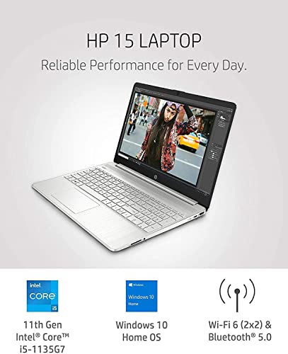 2021 Newest HP 15.6 FHD IPS Flagship Laptop, 11th Gen Intel 4-Core i5-1135G7(Up to 4.2GHz, Beat i7-1060G7), 16GB RAM, 512GB PCIe SSD, Iris Xe Graphics, WiFi, Bluetooth, Win11, RAM I SSD