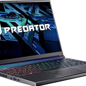 Acer Predator Triton 300 SE 14-inch WUXGA 165Hz, 512GB SSD, i7-12700H Gaming Laptop (16GB RAM, GeForce RTX 3060, Backlit Keyboard, Windows 11 Home, Titanium Gray) PT314-52s-747P, 2022 Model