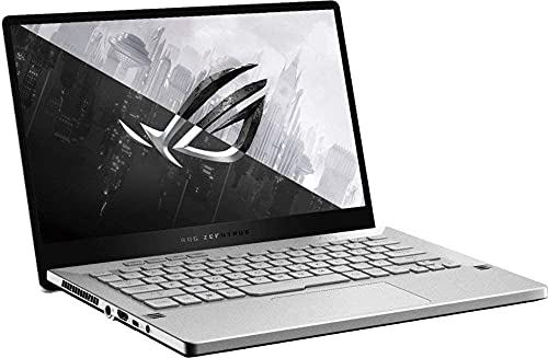 Asus ROG Zephyrus G14 VR Ready Gaming Laptop, 14" 144Hz Full HD IPS Display, 8 Cores AMD Ryzen 9 5900HS,NVIDIA GeForce RTX 3060, Moonlight White-Accessories (40GB RAM|1TB PCIe SSD)