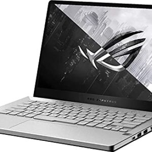 Asus ROG Zephyrus G14 VR Ready Gaming Laptop, 14" 144Hz Full HD IPS Display, 8 Cores AMD Ryzen 9 5900HS,NVIDIA GeForce RTX 3060, Moonlight White-Accessories (40GB RAM|1TB PCIe SSD)
