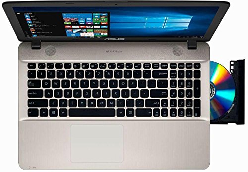 Asus X540SA 15.6-Inch Laptop (Intel Dual Core N3050 2.16GHz, 4GB RAM, 500GB DD, HD LED Backlit Display, DVD/CD Burner, HDMI, VGA, Wifi, Webcam, Windows 10), Chocolate Black