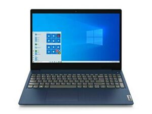 lenovo ideapad 3 15″ laptop, intel core i5-1035g1 quad-core processor, 8gb memory, 256gb solid state drive, windows 10, abyss blue