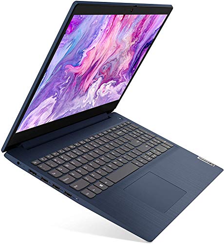 Lenovo IdeaPad 3 15" Laptop, Intel Core i5-1035G1 Quad-Core Processor, 8GB Memory, 256GB Solid State Drive, Windows 10, Abyss Blue