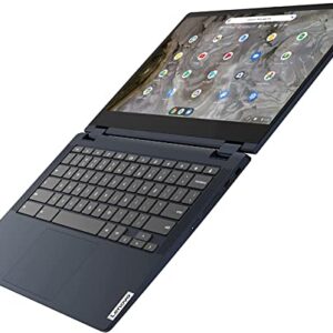 Lenovo IdeaPad Flex 5 Chromebook 13 2-in-1 Laptop 13.3" FHD IPS Glossy Touchscreen 11th Generation Intel Core i3-1115G4 Processor 8GB RAM 512GB SSD Backlit Keyboard USB-C ChromeOS Blue + Pen