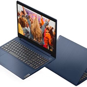 Lenovo IdeaPad 3 Laptop, 15.6" FHD (1920 x 1080) Display, Intel Core i3-1115G4 Dual-Core Processor, 4GB DDR4 RAM, 128GB, Win10, Abyss Blue