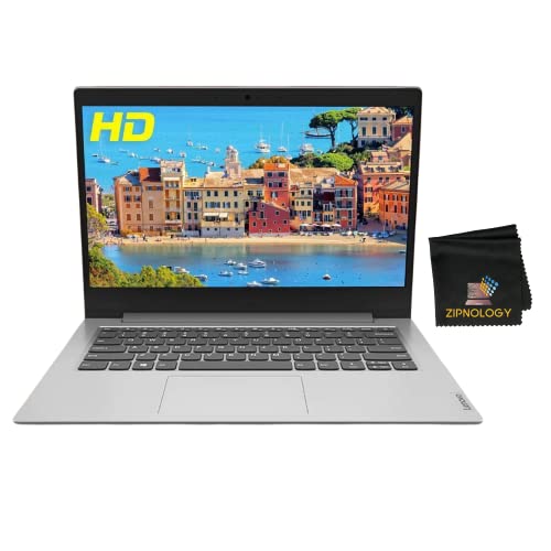 Lenovo Ideapad 1 Laptop, 11.6" HD Screen, AMD Athlon Silver 3050e, 4GB RAM, 64GB eMMC, AMD Radeon RX Vega 3, Webcam, HDMI, Wi-Fi , Media Card Reader, Windows 10 Home +Zipnology Cloth- New