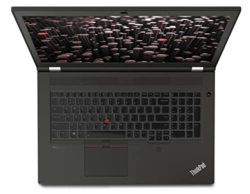 Lenovo ThinkPad P17 Gen 2 Workstation Laptop (Intel i9-11950H vPro 8-Core, 64GB RAM, 2x1TB PCIe SSD RAID 0 (2TB), RTX A2000, 17.3" 60Hz Win 11 Pro) with MS 365 Personal, Hub