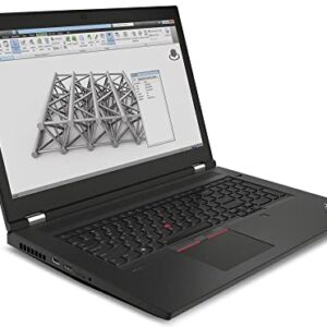 Lenovo ThinkPad P17 Gen 2 Workstation Laptop (Intel i9-11950H vPro 8-Core, 64GB RAM, 2x1TB PCIe SSD RAID 0 (2TB), RTX A2000, 17.3" 60Hz Win 11 Pro) with MS 365 Personal, Hub