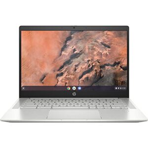 HP Pro Chromebook Enterprise 14-Inch Laptop c645 - AMD Ryzen 7 3700C Quad-Core - 16 GB RAM - 128 GB SSD - Pike Silver Aluminum - Chrome OS - AMD Radeon Graphics
