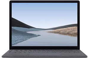 microsoft surface laptop 3 13.5″ touch 8gb 128gb x4 1.2ghz win10, platinum (renewed)