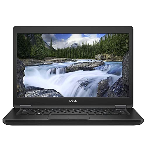 Dell Latitude 5490 Laptop 14in Core i5 8350U 16GB DDR4 256GB NVMe PCIe M.2 SSD HDMI Webcam Wind10 Pro (Renewed)