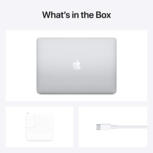 Late 2020 Apple MacBook Air with Apple M1 Chip (13 inch, 8GB RAM, 256GB SSD) Silver (Renewed)