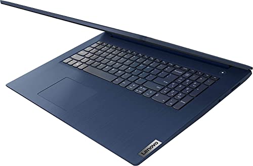 Lenovo IdeaPad 3 Laptop, 17.3" HD+ Screen, Intel Core i5-1035G1 Processor, 8GB RAM, 256GB SSD, HDMI, Wi-Fi, Bluetooth, Windows 11 Home, Blue