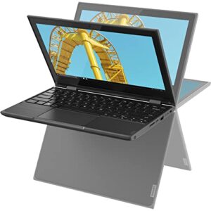 Lenovo 300e 11.6" 2-in-1 Touchscreen Winbook (4-Core Intel N4120, 4GB RAM, 64GB Storage, Stylus, Webcam), Ruggedized, Water Resistant, Convertible Home & Education Laptop, Windows 10 Pro (Renewed)