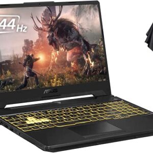 ASUS 2021 TUF F15 Gaming Laptop, 15.6" 144Hz FHD Display, Intel Core i7-10870H up to 5.00 GHz, GeForce GTX 1660 Ti, 32GB RAM, 1TB SSD + 1TB HDD, RGB Backlit KB, RJ-45 Ethernet, Win 10 + Oydisen Cloth