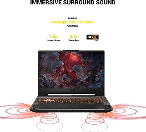 ASUS 2021 TUF F15 Gaming Laptop, 15.6" 144Hz FHD Display, Intel Core i7-10870H up to 5.00 GHz, GeForce GTX 1660 Ti, 32GB RAM, 1TB SSD + 1TB HDD, RGB Backlit KB, RJ-45 Ethernet, Win 10 + Oydisen Cloth