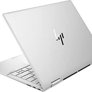 HP Newest Envy x360 13.3'' FHD Touchscreen Laptop for Business, Intel Core i7-1250U up to 4.7GHz, 8GB RAM, 1TB PCle SSD, Backlit Keyboard, Wi-Fi, Win 11, Silver, GM Accessories