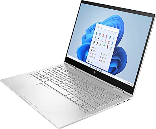 HP Newest Envy x360 13.3'' FHD Touchscreen Laptop for Business, Intel Core i7-1250U up to 4.7GHz, 8GB RAM, 1TB PCle SSD, Backlit Keyboard, Wi-Fi, Win 11, Silver, GM Accessories