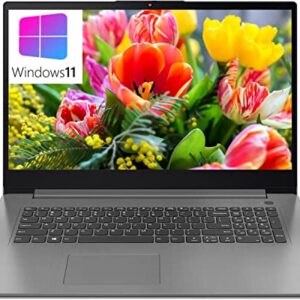 Lenovo 2022 Newest IdeaPad 3 17 17.3" FHD Laptop Computer, Intel Quard-Core i7-1165G7, 20GB DDR4 RAM, 1TB PCIe SSD, WiFi 6, Bluetooth 5.1, Webcam, Arctic Grey, Windows 11, broag 64GB Flash Drive