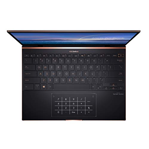ASUS ZenBook S Ultra Slim Laptop, 13.9" 3300x2200 3:2 500nits Touch, Intel Evo Core i7-1165G7, 16GB RAM, 1TB SSD, Thunderbolt 4, TPM, Windows 10 Pro, AI Noise-Cancellation, Jade Black, UX393EA-XB77T