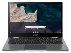 acer chromebook spin 513 r841lt-s6dj | 13.3″ fhd ips touch corning gorilla glass display | qualcomm snapdragon 7c compute platform | 8gb lpddr4x | 128gb emmc | 4g lte | wifi 5 | chrome os