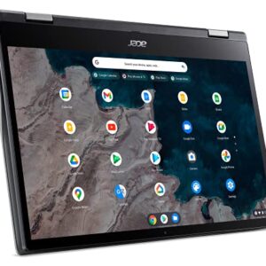 Acer Chromebook Spin 513 R841LT-S6DJ | 13.3" FHD IPS Touch Corning Gorilla Glass Display | Qualcomm Snapdragon 7c Compute Platform | 8GB LPDDR4X | 128GB eMMC | 4G LTE | WiFi 5 | Chrome OS