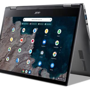 Acer Chromebook Spin 513 R841LT-S6DJ | 13.3" FHD IPS Touch Corning Gorilla Glass Display | Qualcomm Snapdragon 7c Compute Platform | 8GB LPDDR4X | 128GB eMMC | 4G LTE | WiFi 5 | Chrome OS