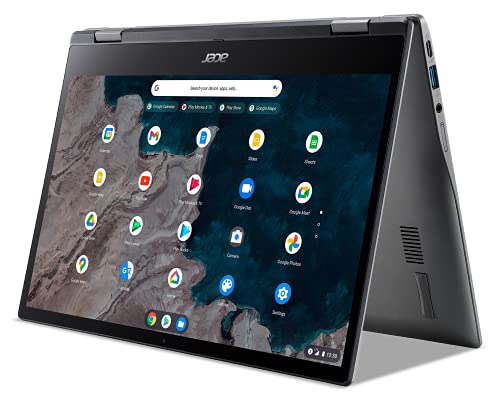 Acer Chromebook Spin 513 R841LT-S6DJ | 13.3" FHD IPS Touch Corning Gorilla Glass Display | Qualcomm Snapdragon 7c Compute Platform | 8GB LPDDR4X | 128GB eMMC | 4G LTE | WiFi 5 | Chrome OS