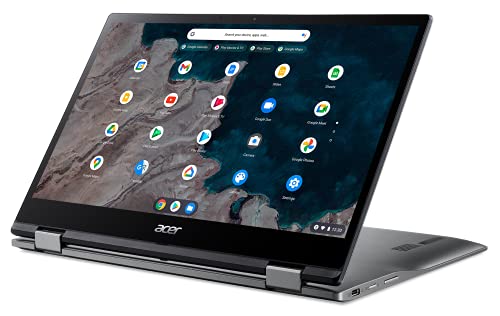 Acer Chromebook Spin 513 R841LT-S6DJ | 13.3" FHD IPS Touch Corning Gorilla Glass Display | Qualcomm Snapdragon 7c Compute Platform | 8GB LPDDR4X | 128GB eMMC | 4G LTE | WiFi 5 | Chrome OS