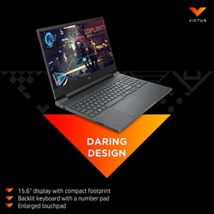 HP 2022 Newest Victus 15.6" FHD IPS Display, AMD Ryzen 7 5800H (8cores) Gaming Laptop – NVIDIA RTX 3050 Ti, Win 11 HDMI 2.1 WiFi 6, Backlit KB, Black, w/Mouse Pad (32GB RAM | 1TB PCIe SSD)