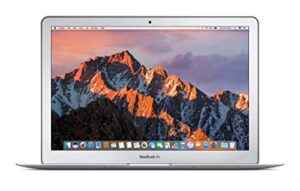 apple 13 inches macbook air, 1.8ghz intel core i5 dual core processor, 8gb ram, 512gb ssd, mac os, silver, z0uv0ll/a (newest version) (renewed)