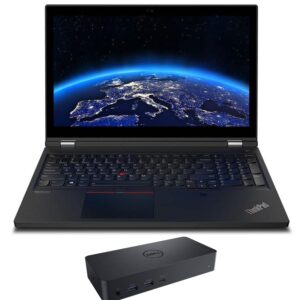 Lenovo ThinkPad P15 Workstation Laptop (Intel Xeon W-10855M 6-Core, 128GB RAM, 2TB PCIe SSD, Quadro RTX 5000 Max-Q, 15.6" 60Hz Touch 4K Ultra HD (3840x2160), Win 11 Pro) with D6000 Dock