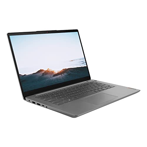 Lenovo IdeaPad 3 Laptop, 14" FHD Screen, Intel Core i5-1135G7, 12GB RAM, 512GB SSD, Webcam, Fingerprint Reader, HDMI, SD Card Reader, Wi-Fi 6, Windows 11 Home, Arctic Grey