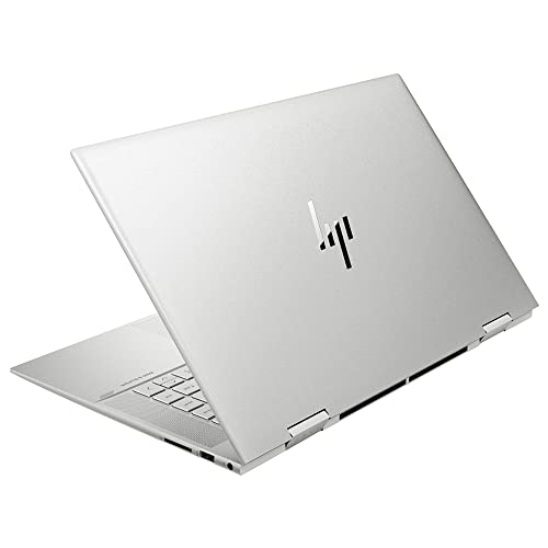 HP 2022 Envy x360 2-in-1 15.6" FHD Touchscreen Laptop Computer, Intel Core i5-1135G7, 64GB RAM, 2TB SSD, Backlit Keyboard, Intel Iris Xe Graphics Windows 11 Home, Silver, 32GB SnowBell USB Card