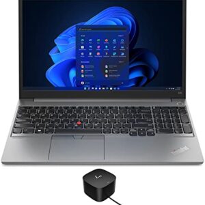 Lenovo ThinkPad E15 Gen 4 Home & Business Laptop (Intel i7-1255U 10-Core, 16GB RAM, 512GB SSD, Intel Iris Xe, 15.6" 60Hz Full HD (1920x1080), WiFi, Bluetooth, Webcam, Win 11 Pro) with 120W G4 Dock