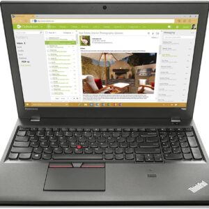 Lenovo ThinkPad T560 15.6‘’ HD (1366 x 768) Business Laptop/Intel Core i5-6300U 2.4Ghz / 16GB RAM /1TB SSD/Webcam/Bluetooth/Backlit Keyboard/Windows 10 pro (Renewed)