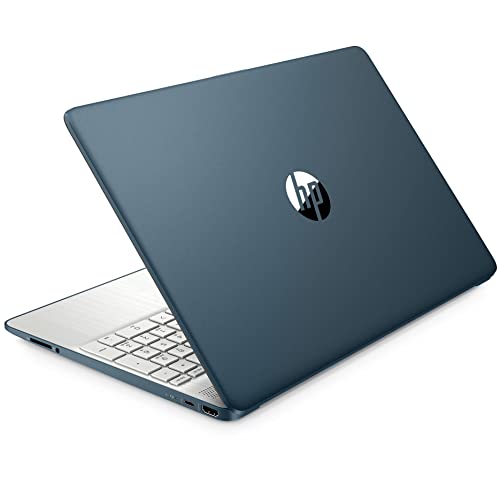 HP [Windows 11 Pro] 2022 15 15.6" FHD Business Laptop, Hexa-Core AMD Ryzen 5 5500U (Beat i5-1135G7), 8GB DDR4 RAM, 512GB PCIe SSD, 802.11AC WiFi, BTHDMI, Type-C, Spruce Blue, broag 64GB Flash Drive